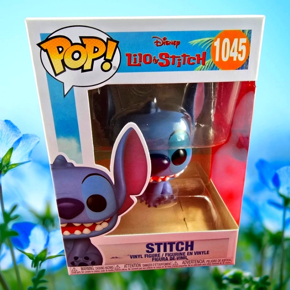Stitch funko # 1045 (nib) With Pop Protector - Picture 1 of 7